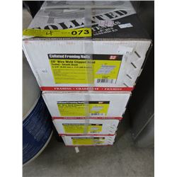 4 Boxes of New 2-3/8" Nails for Nail Guns