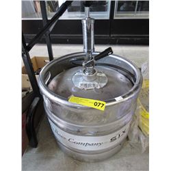 30 Litre Keg With Tap - used