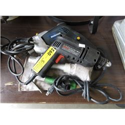 Mastercraft Hammer Drill, Spray Wand and Drill