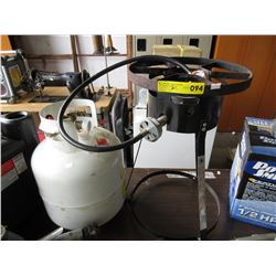 Propane Burner with Tank - used