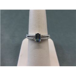 Ocean Mystic Topaz & Diamond Ring