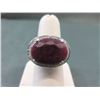 Image 1 : 12.5 CT Oval Ruby & Diamond Ring