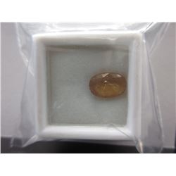 4.05 CT Oval Yellow Sapphire Gemstone