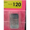 Image 2 : .999 Fine Silver Johnson Matthey Bar - 1 oz.