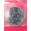 Image 1 : 1 Ounce - .9999 Fine Silver Maple Leaf Coin - 2011
