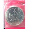 Image 1 : 1 Ounce - .9999 Fine Silver Maple Leaf Coin - 2012