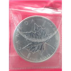 1 Ounce - .9999 Fine Silver Maple Leaf Coin - 2013