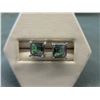 Image 1 : New - Princess Cut Mystic Topaz Earrings
