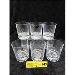 Hand-Cut Crystal Rock Glasses
