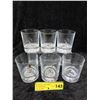 Image 1 : Hand-Cut Crystal Rock Glasses