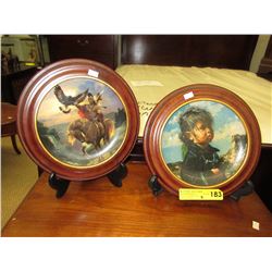 2 Limited Editon collector plates in frames