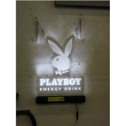 New - Playboy Energy Drink electric sign