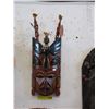 Image 1 : Carved wood wall mask