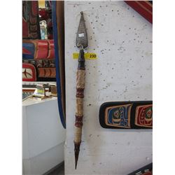 Polynesian throwing spear