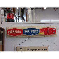 "Eveready" electric advertising clock