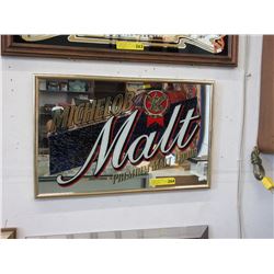 Michelob wall mirror - used