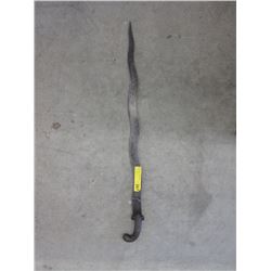 Vintage Arabic metal sword