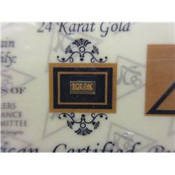 2 x .9999 24KT Gold Bullion Bars