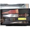 Image 1 : 2 Daggers with leather sheaths