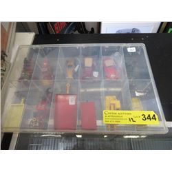 12 Die-cast toys - used