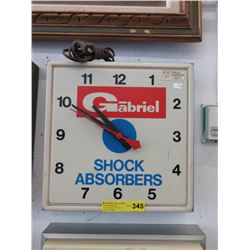Vintage - "Gabriel" electric advertising clock