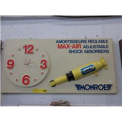 "Monroe" electric wall clock