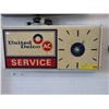 Image 1 : "United Delco AC" Electric Wall Clock