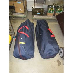 2 Camping "arm chairs" - used