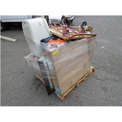 Skid of used household goods & tools