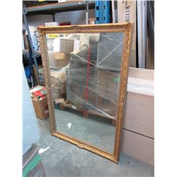 Framed wall mirror - used