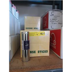 4 Cases of incense sticks