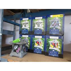 6 New hanging solar garden lights