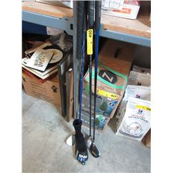 4 Golf clubs - used