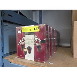 12 x 4 oz. boxes of chocolate liqueur cups