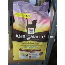 4 x 6 LB bags of Hills dry cat food