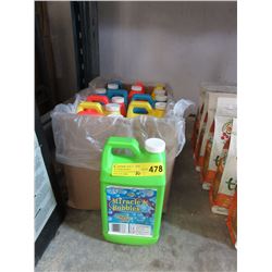 10 x  64 Fluid oz. jugs of bubble solution