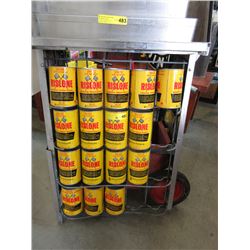 16 Rislone 1 liter cans - unopened