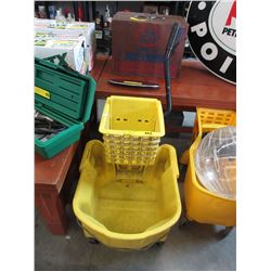 Industrial mop bucket - used