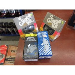 Gauge kits & brake pads
