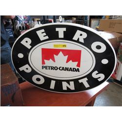 Electric double sided Petro-Canada sign
