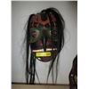 Image 1 : Carved & painted cedar mask