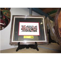 Richard Shorty framed print