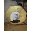 Image 1 : First Nations hide drum with stick