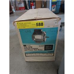 3/4 HP General purpose motor