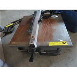 Electric tile saw - used