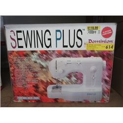 Dominion portable sewing machine - used