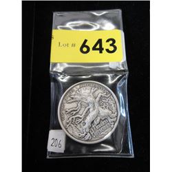 2 Troy Oz .- Fine Silver "Headless Horseman" Round