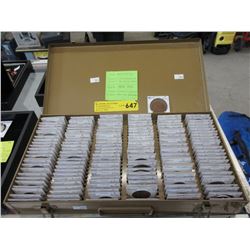 150 Assorted small denomination coins