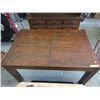 Image 1 : Reclaimed wood casual dining table