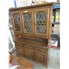 Image 1 : Colonial style wood buffet/hutch